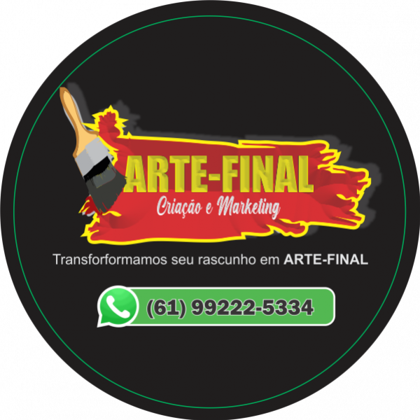 Arte final criação e marketing